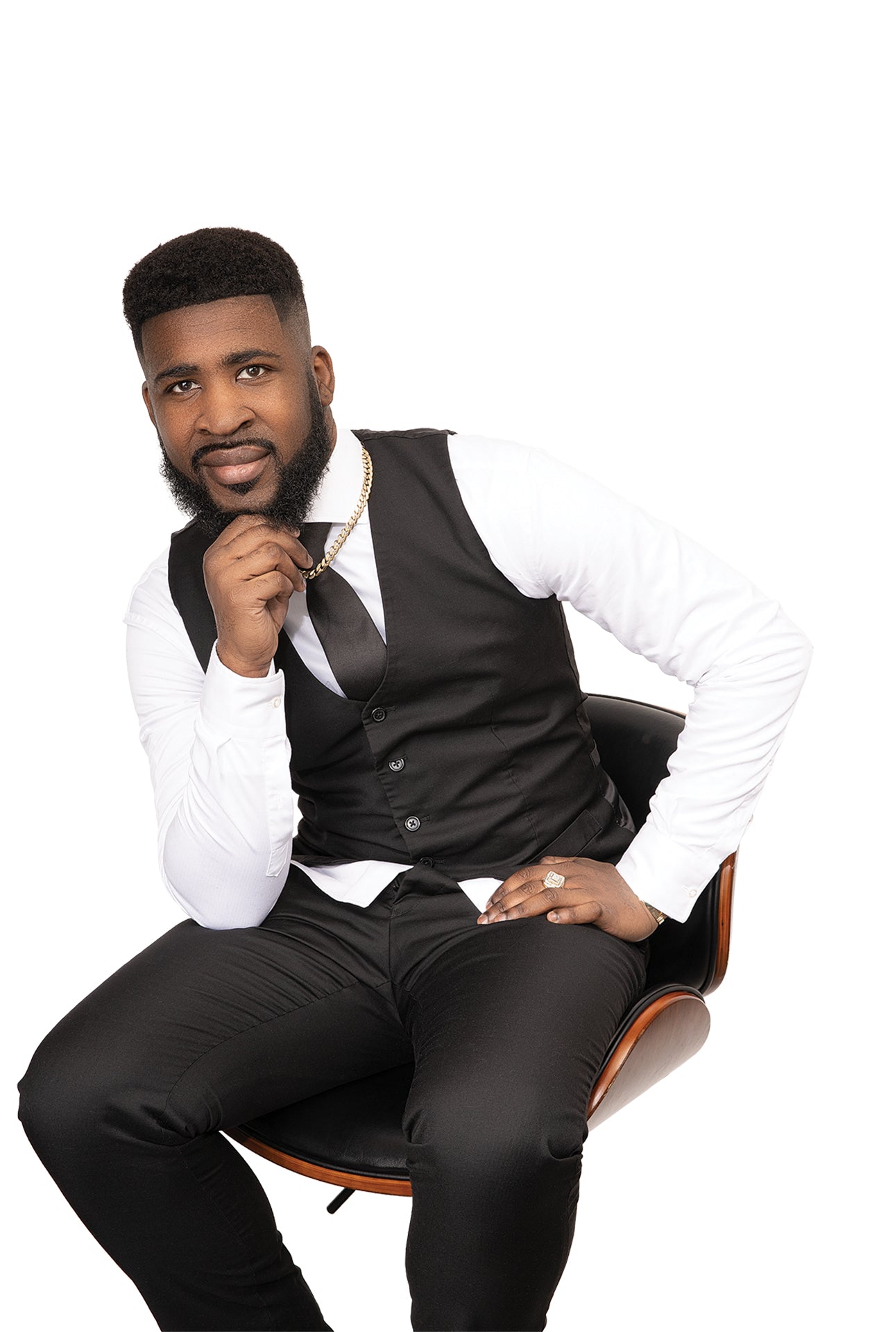 EDGE Afro Men Lace Unit (Natural Black)