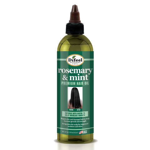 Difeel Rosemary & Mint Hair Oil 8oz