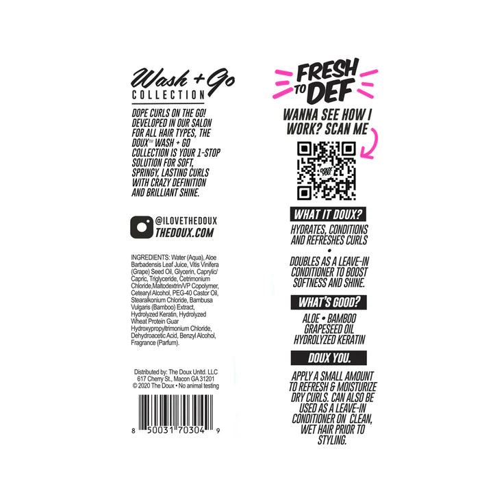 FRESH TO DEF Leave-in Curl Refresher