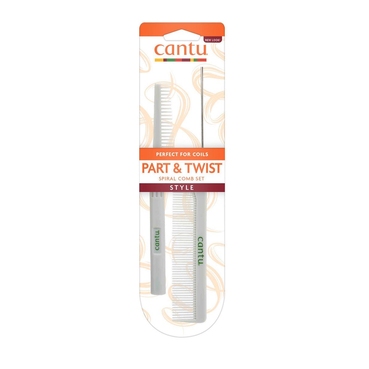 Cantu Style Part & Twist Comb Set