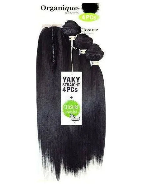 ORGANIQUE WEAVE Straight 4PCS 18/20/22 + CLOSURE