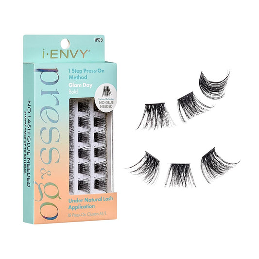 Glam Day Press & Go Press On Cluster Lashes