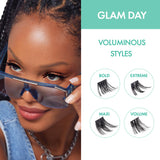 Glam Day Press & Go Press On Cluster Lashes