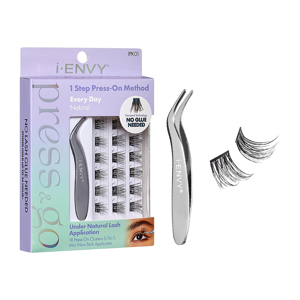 Press & Go Press On Cluster Lashes All-in-One Kit