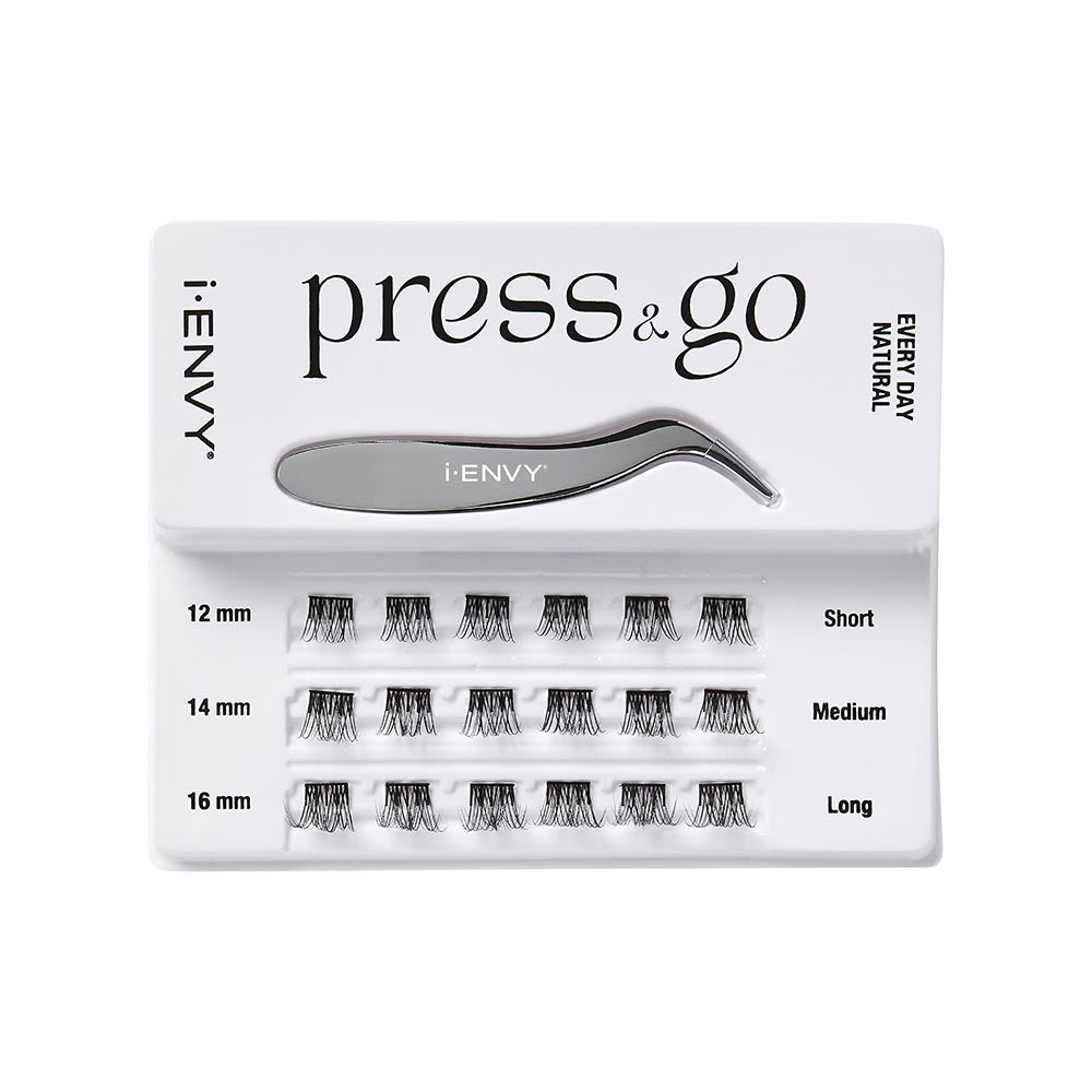 Press & Go Press On Cluster Lashes All-in-One Kit