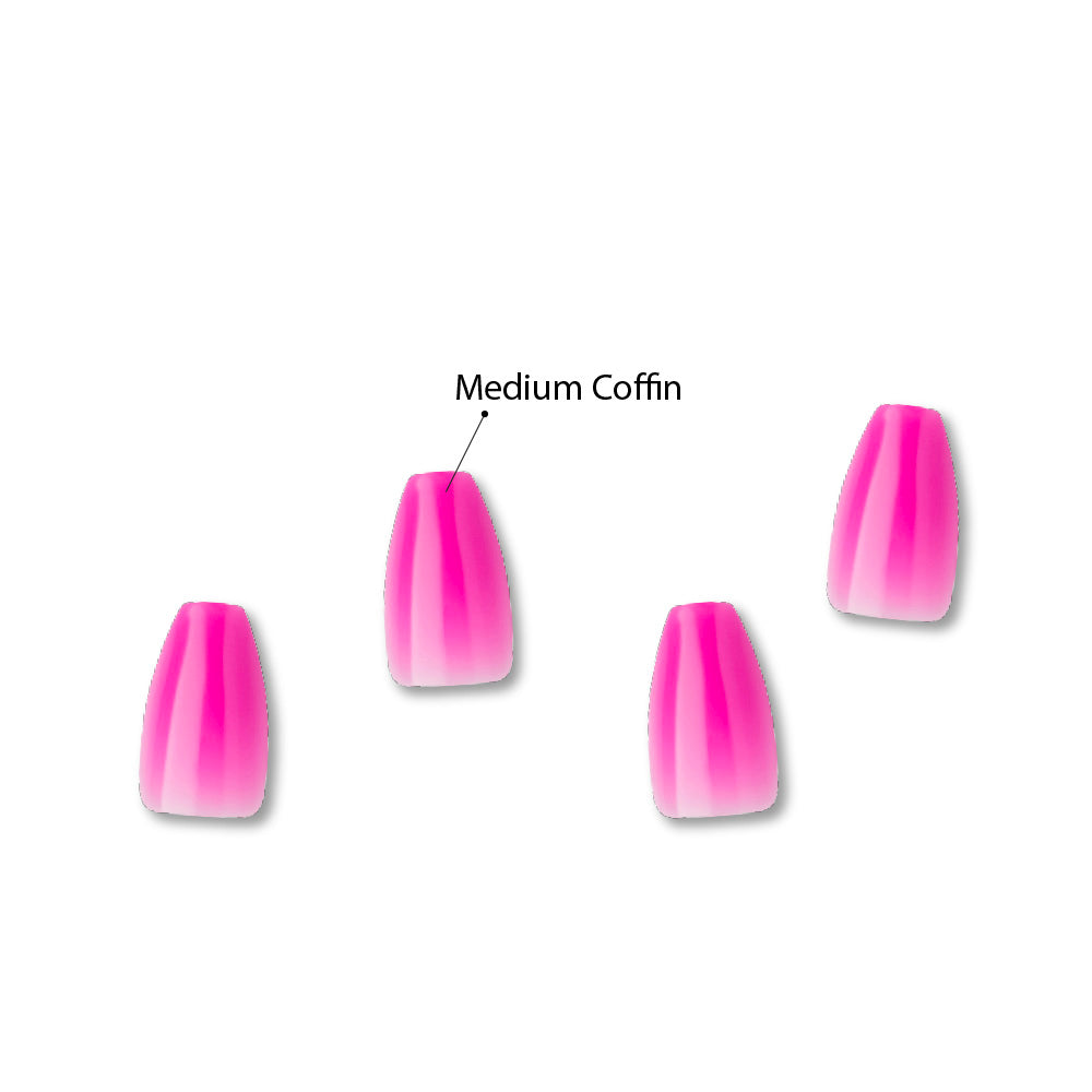 Kiss Gold Finger Jelly Color Nails – Snowy