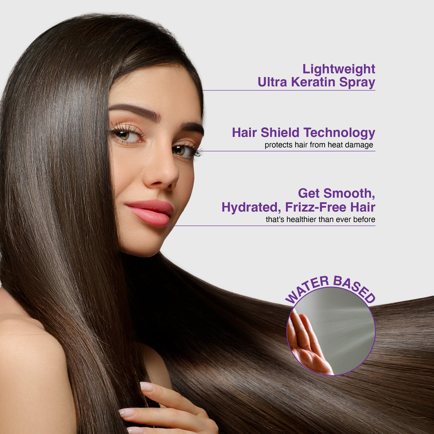 Ultra Keratin Heat Protector Spray