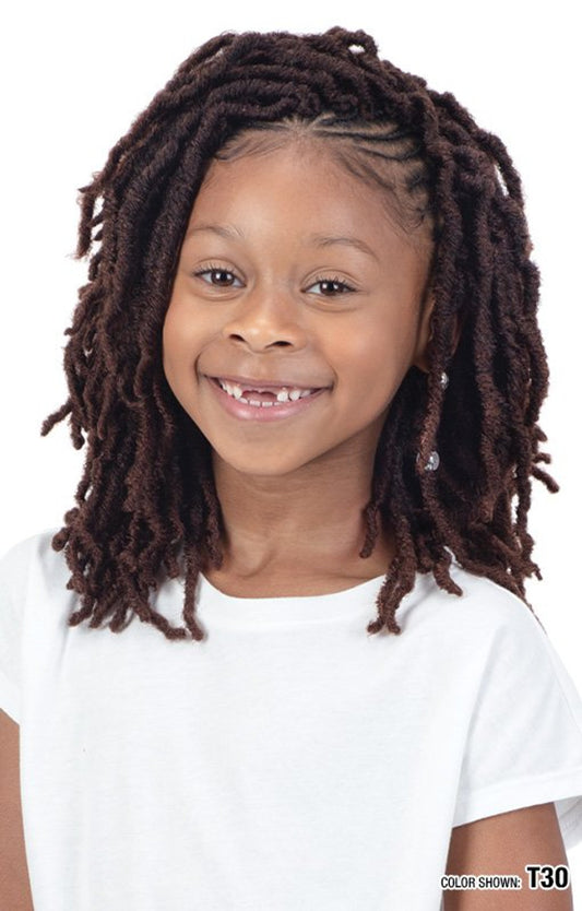 SHAKE N GO FreeTress Crochet Braids - 3X Kids-Bona Loc 8"