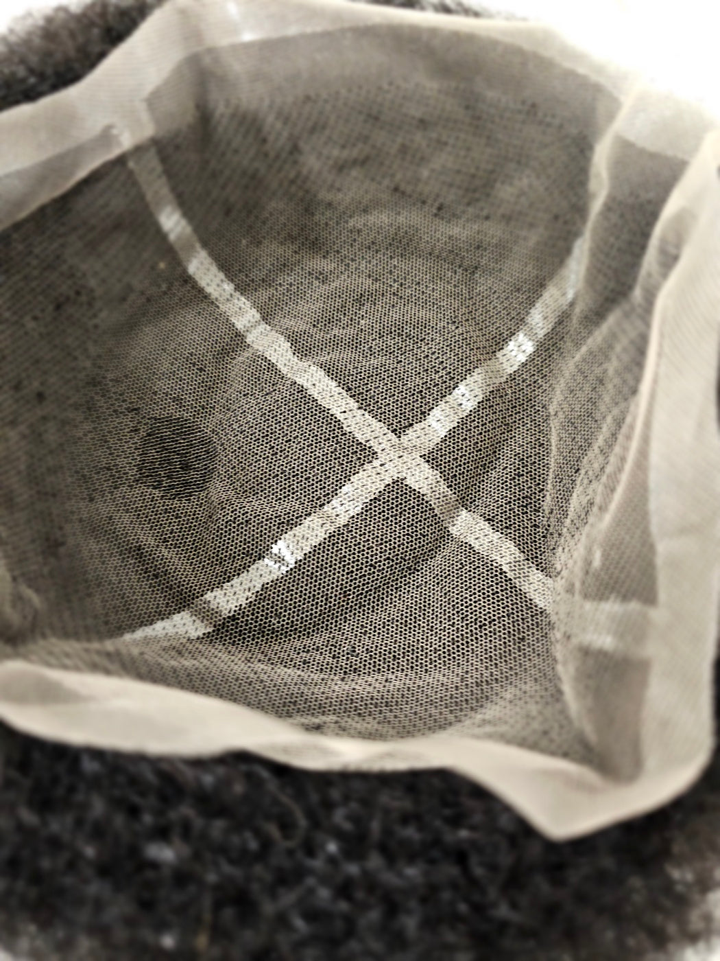 EDGE Afro Men Lace Unit (Natural Black)