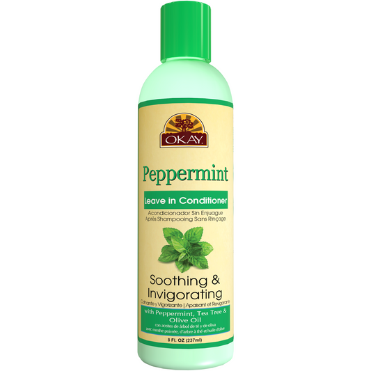 OKAY Soothing and Invigorating Peppermint Leave-in Conditioner  8oz