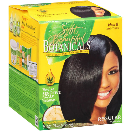 Soft & Beautiful No-Lye Conditioning Relaxer Kit - Regular