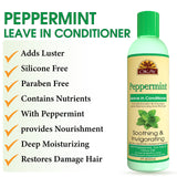 OKAY Soothing and Invigorating Peppermint Leave-in Conditioner  8oz