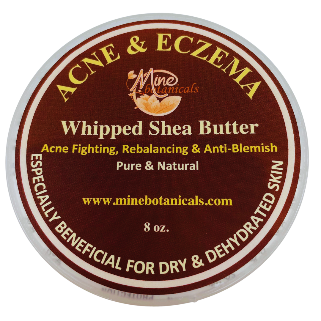 Mine Botanicals Whipped Shea Butter Acne & Eczema 8oz