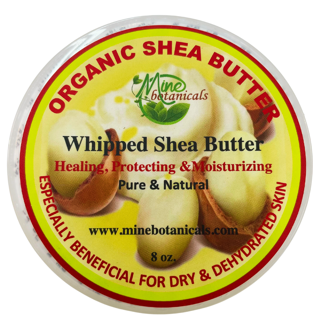 Mine Botanicals Whipped Shea Butter Organic Whipped Shea Butter 8oz