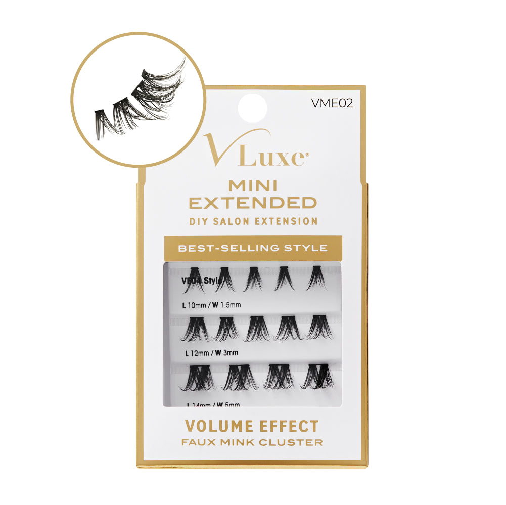 Faux Mink Lash Cluster Mini Extended – Refill for Mini Lash Palette