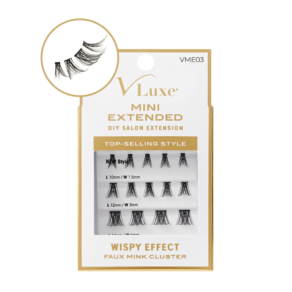 Faux Mink Lash Cluster Mini Extended – Refill for Mini Lash Palette