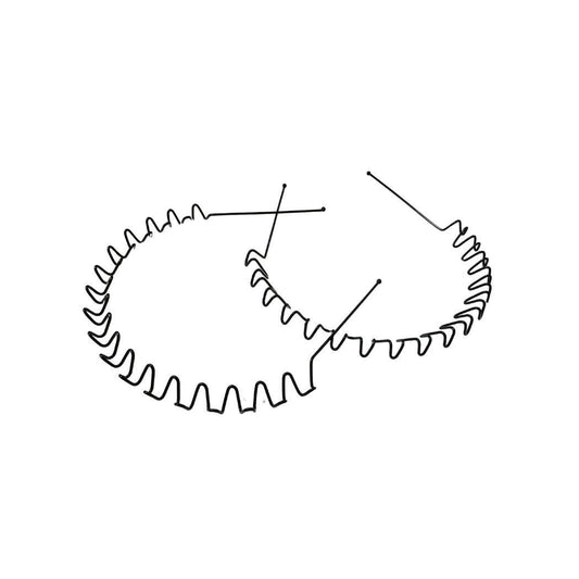 Metal Hair Bands, Elastic ZigZap Headbands