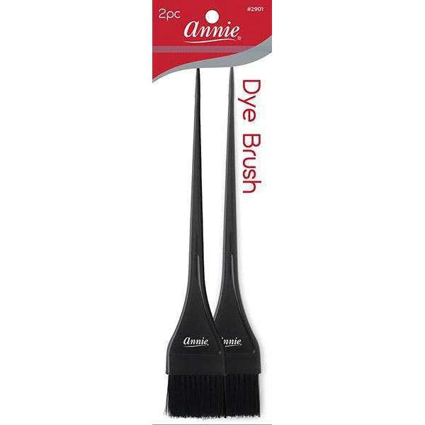 Annie Dye Brush S 2Ct Black #2901
