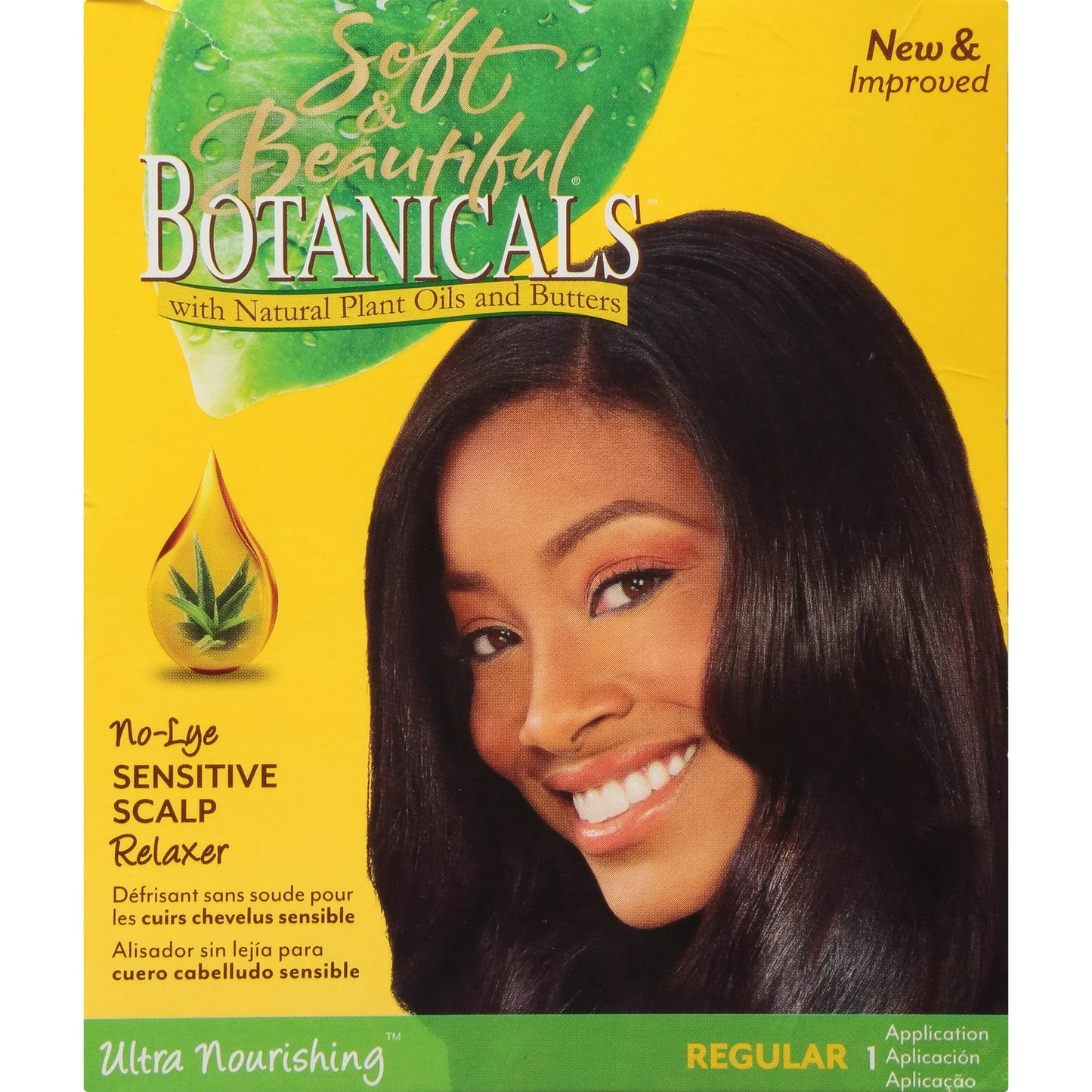 Soft & Beautiful No-Lye Conditioning Relaxer Kit - Regular