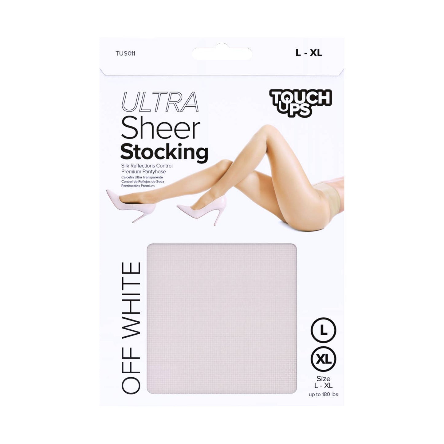 Touch Ups Ultra Sheer Stocking: Coffee - 2XL-3XL