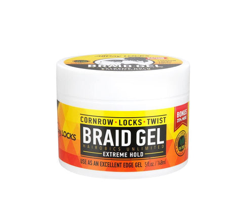 Braid Gel Hairobics Unlimited Extreme Hold Improved Formula (5oz)