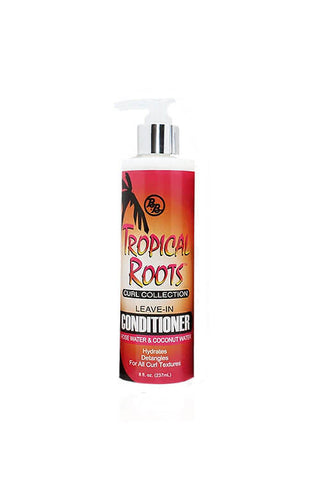 Bronner Bros Tropical Roots Curl Collection Leave-In Conditioner 8 OZ