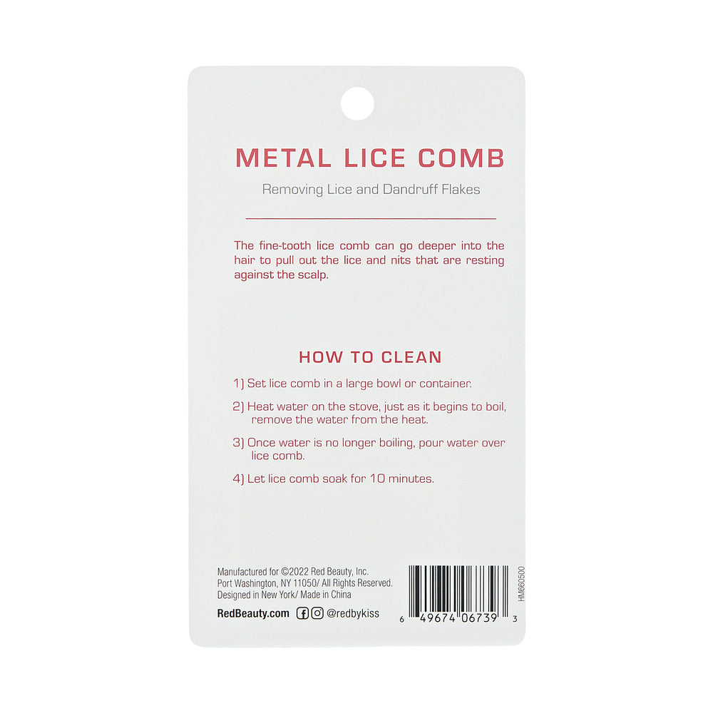 Metal Lice Comb