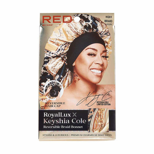 KEYSHIA COLE X RoyalLux Reversible Braid Bonnet