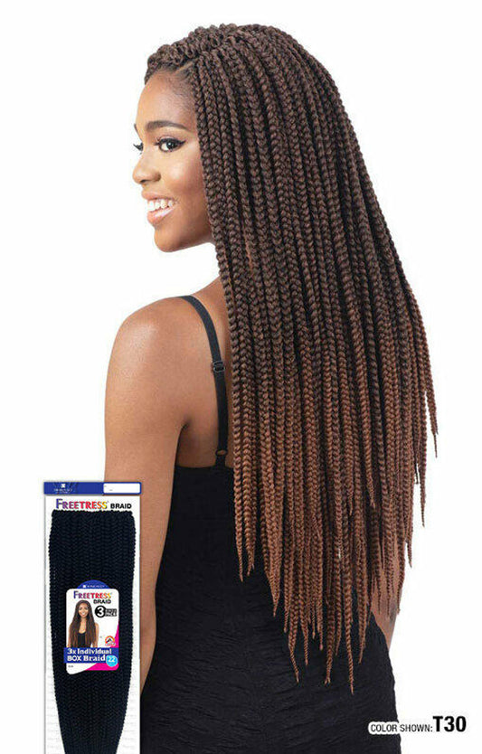 Freetress Synthetic 3X Individual Box Braid 22"