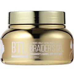 BTL Braider Gel Gold- Braider's Hands Dry Defense 16oz