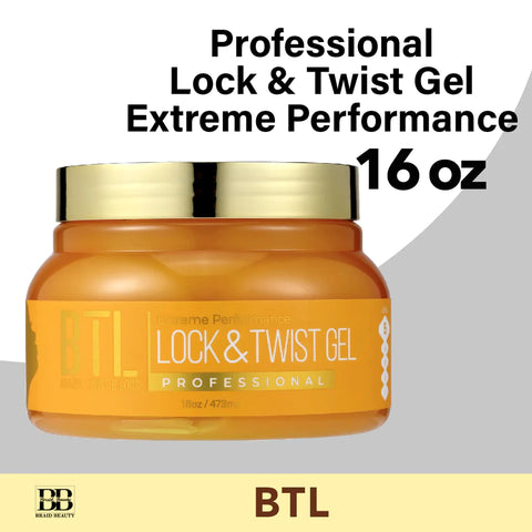 BTL Professional Lock & Twist Gel Extreme Performance 16 OZ