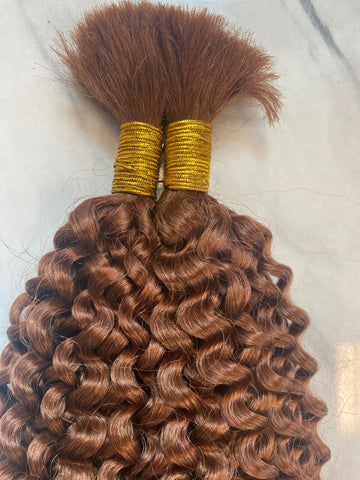 Cleopatra 100% Human Hair Remy Bulk French Jerry Curl