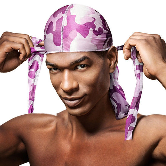 SILKY DURAG Military Pink (HDUPPM06)