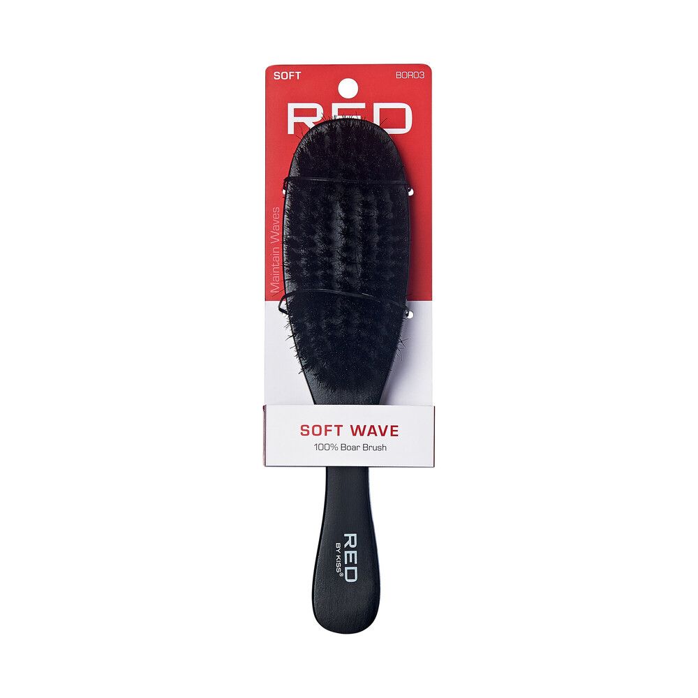 Red Professional 100% BOAR SOFT WAVE