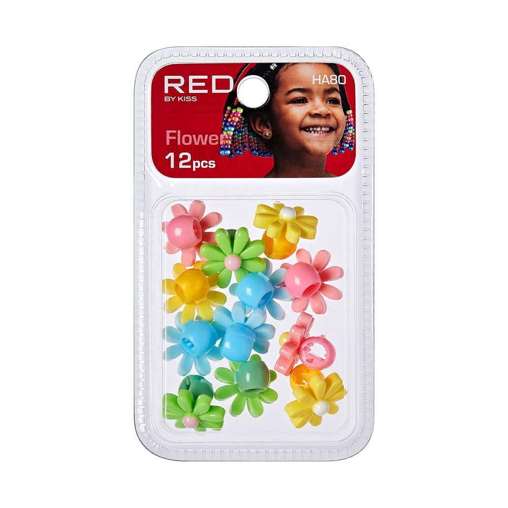 Red by Kiss Claw Clip Flower Asst. 12pcs