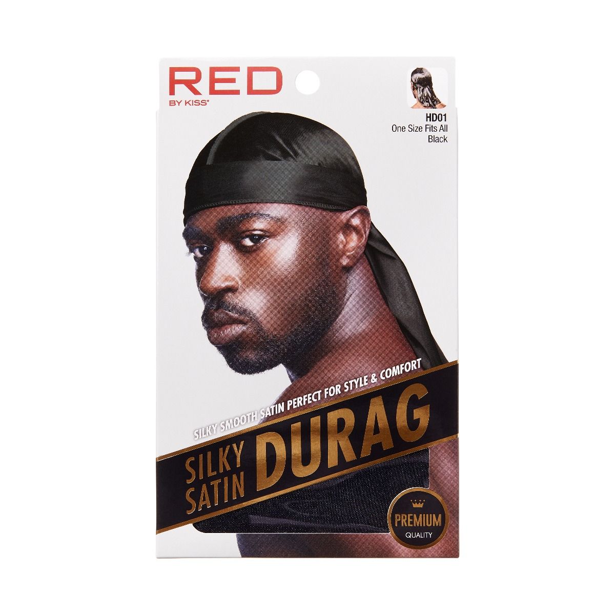 SILKY DURAG BLACK (HDUP01)