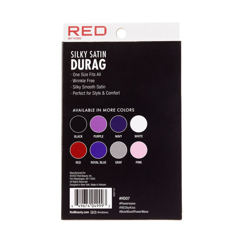 SILKY DURAG ASSORTED COLORS (HDUP01A)