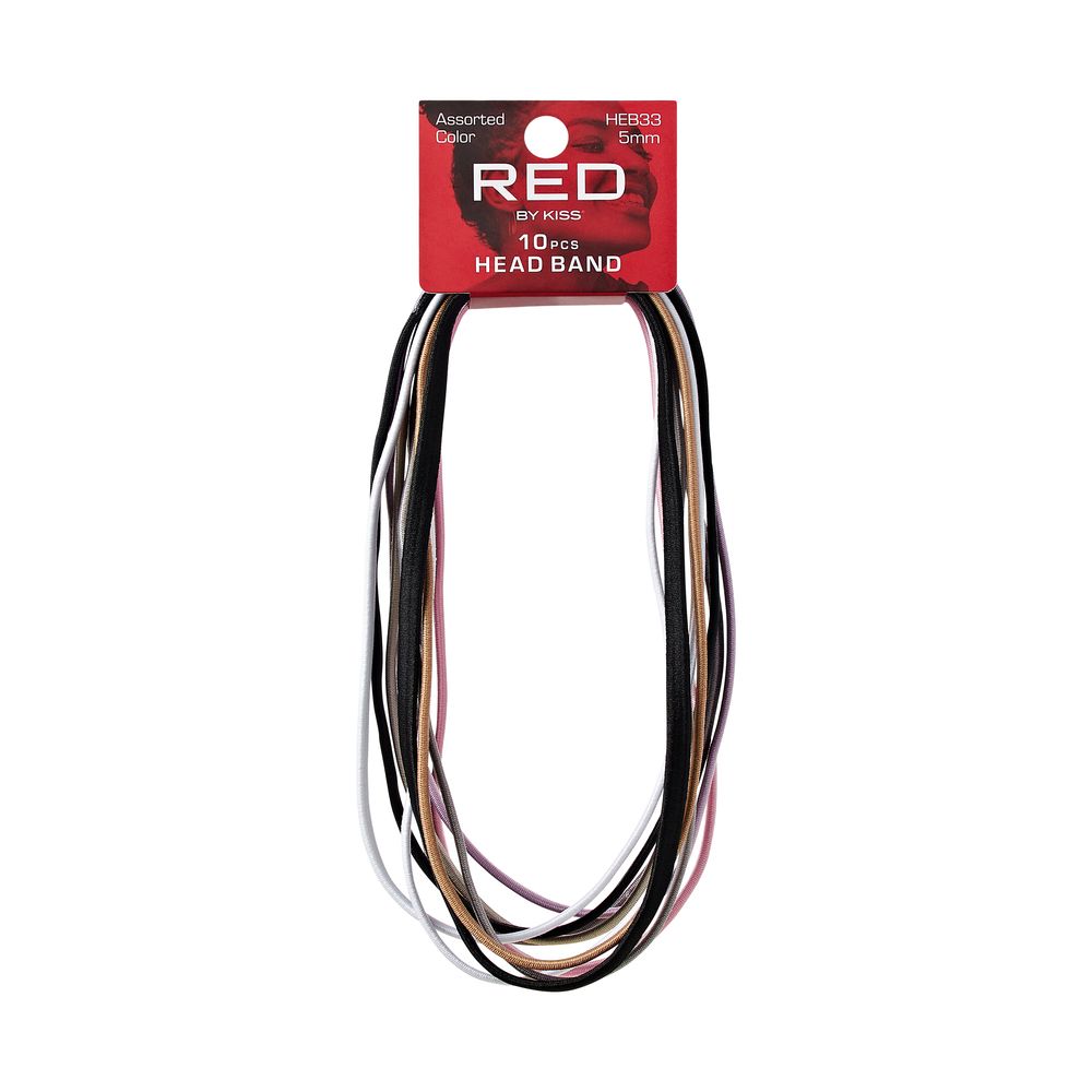 Red by Kiss Elastic Band 5MM Color Assort (10 PCS)