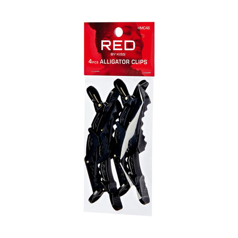 Red by Kiss Alligator Clips 4pcs