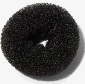 Donna Mesh Hair Donut Large Black