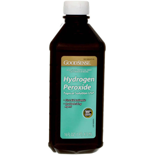 GoodSense Hydrogen Peroxide Topical Solution Liquid, 16 fl oz