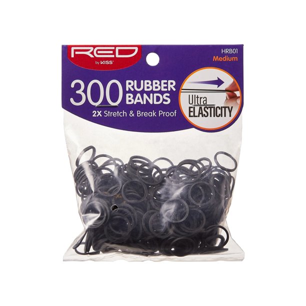 Red Rubber Band Medium 300 Pcs