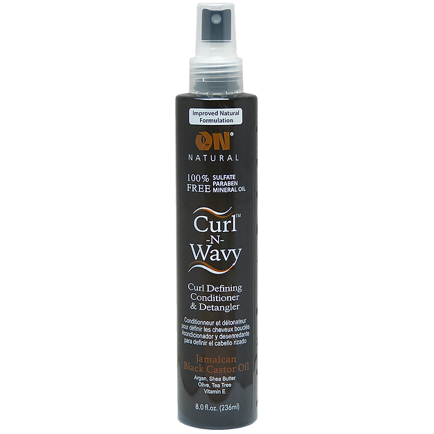 On Natural Curl-N-Wavy Curl Defining Conditioner & Detangler - Jamaican Black Castor Oil