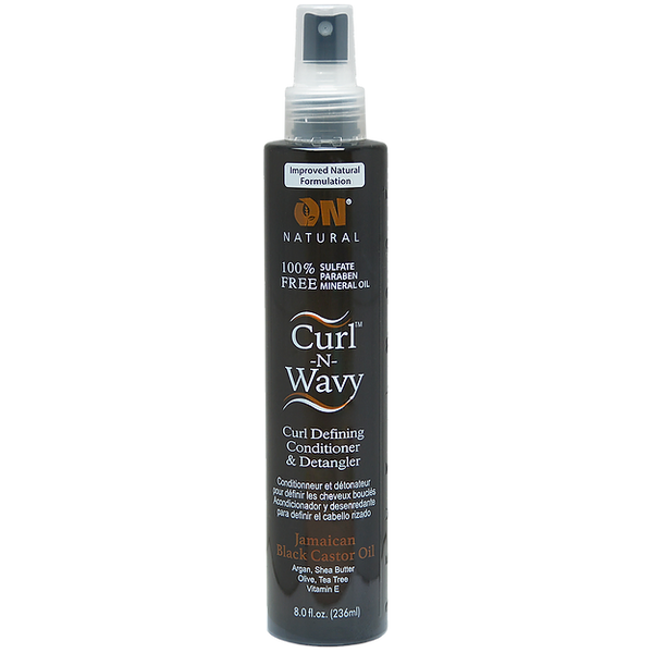 On Natural Curl-N-Wavy Curl Defining Conditioner & Detangler - Jamaican Black Castor Oil