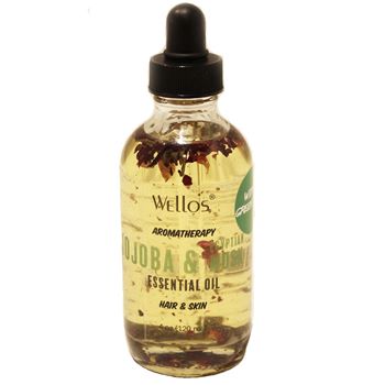 Wellos Aromatherapy JOJOBA & EGYPTIAN MUSK Essential Oil 4oz