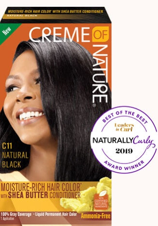 CREME OF NATURE MOISTURE-RICH HAIR COLOR  NATURAL BLACK 11