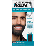 Mustache Beard Color Real Black