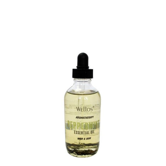 Wellos Aromatherapy PEPPERMINT Essential Oil 4oz