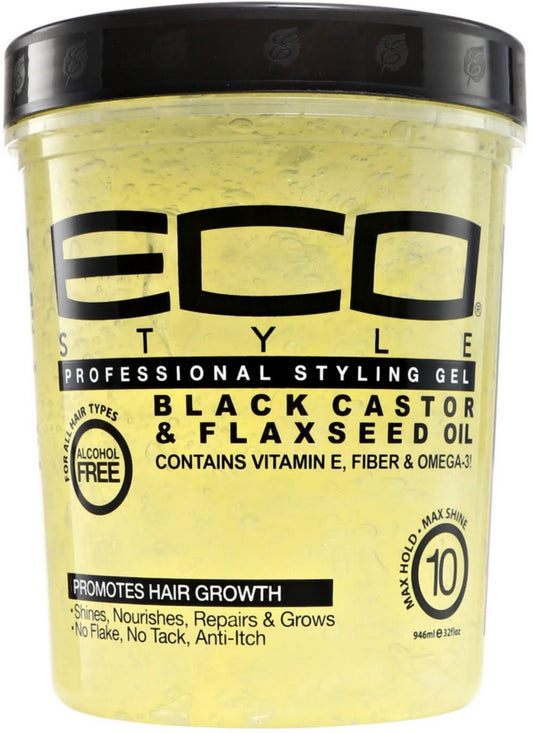 Black Castor Flaxseed Oil Styling Gel