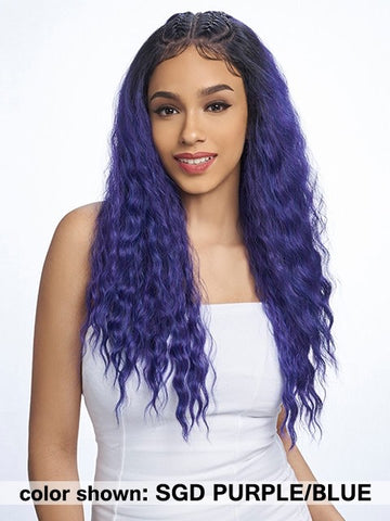 Harlem 125 TrueLine 13x4 Illusion Hairline Braid Lace Front Wig TBL33